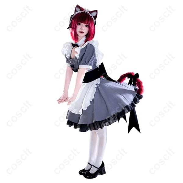 【推しの子】有馬かな 猫メイドver.コスプレ衣装｜軽やかな着心地で撮影・イベントに映える
