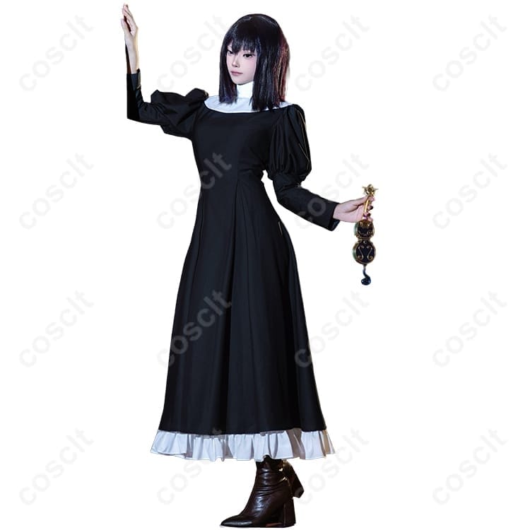 魔法使いの夜×FGO 久遠寺有珠 コスプレ衣装｜上品なケープドレスで撮影映え - 7枚目の画像
