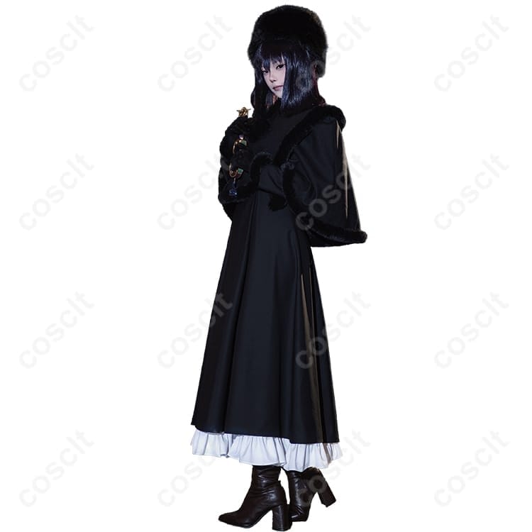 魔法使いの夜×FGO 久遠寺有珠 コスプレ衣装｜上品なケープドレスで撮影映え - 2枚目の画像