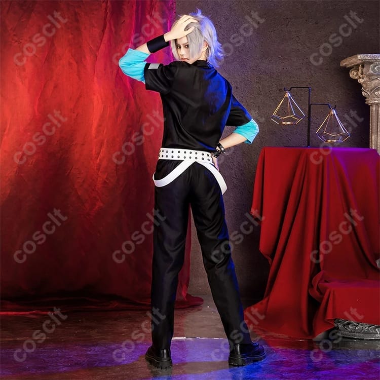 家庭教師ヒットマンREBORN！獄寺隼人 修業風景ver.コスプレ衣装｜小物付き - 6枚目の画像