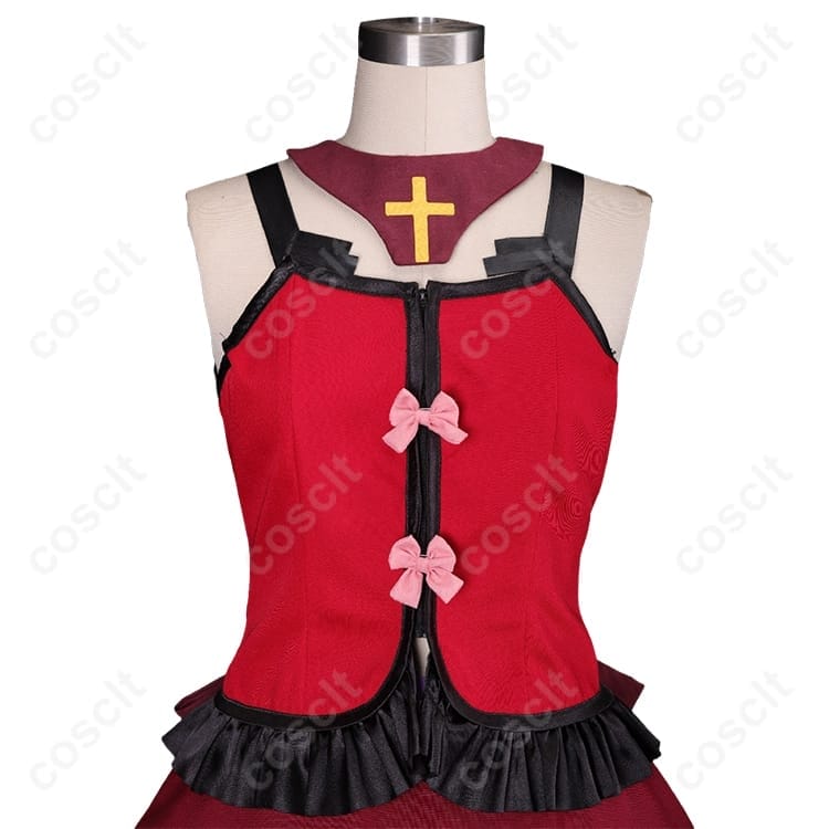 魔法少女リリカルなのはA's ヴィータ騎士服ver. コスプレ衣装｜撮影に映える華やかセット - 4枚目の画像