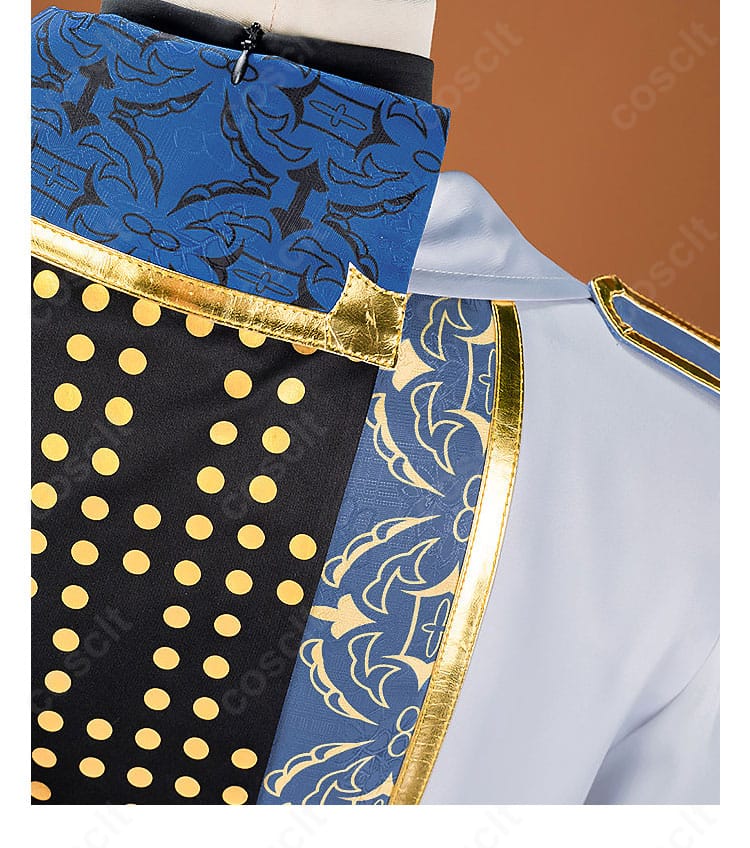 衣更真緒Selectコスプレ衣装のジャケット背面に配された装飾と縫製ディテール