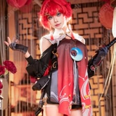 鳴潮 丹瑾 コスプレ衣装｜侠客風の高コントラストを再現、撮影会・イベントに映える一着 - 2枚目の画像（サムネイル）