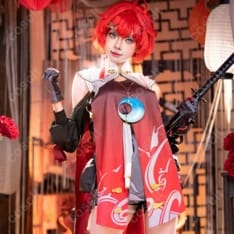 鳴潮 丹瑾 コスプレ衣装｜侠客風の高コントラストを再現、撮影会・イベントに映える一着 - 3枚目の画像（サムネイル）