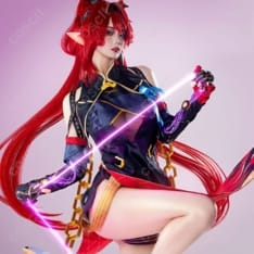 鳴潮 吟霖 コスプレ衣装｜軽やかな着心地で撮影に映えるセット - 2枚目の画像（サムネイル）
