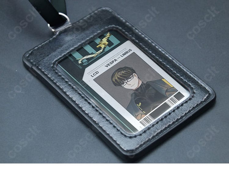 Limbus Company コスプレ衣装のアクセサリーに付いた名札装飾の細部