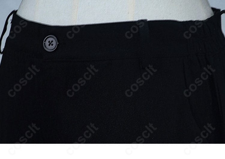 Limbus Company コスプレ衣装のパンツウエスト部分の仕立てとディテール
