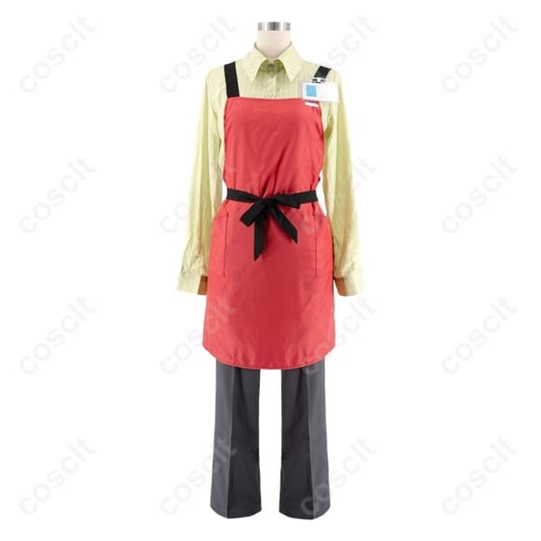 スーパーの裏でヤニ吸うふたり 山田 コスプレ衣装｜店員制服を再現した爽やか5点セット