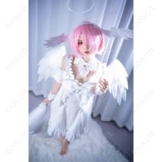 リゼロ ラム＆レム Sweet Angel ver. コスプレ衣装｜軽やかで撮影に映える天使風メイド - 2枚目の画像（サムネイル）