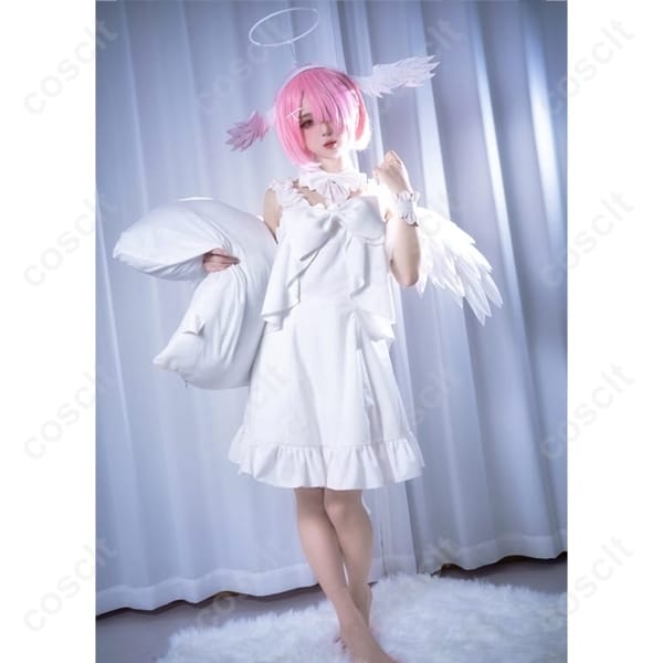 リゼロ ラム＆レム Sweet Angel ver. コスプレ衣装｜軽やかで撮影に映える天使風メイド