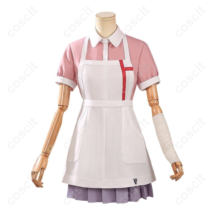 スーパーダンガンロンパ２ 罪木蜜柑 ナース制服コスプレ衣装｜快適な着用感で撮影に映える一着 - 2枚目の画像