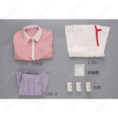 スーパーダンガンロンパ２ 罪木蜜柑 ナース制服コスプレ衣装｜快適な着用感で撮影に映える一着 - 4枚目の画像（サムネイル）