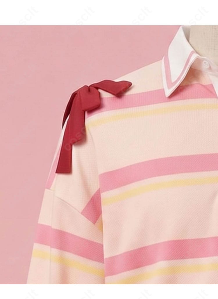 にじさんじ 赤城ウェン ぎゃうるふ ぎゃう ver.コスプレ衣装の肩装飾ディテール