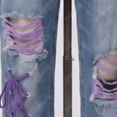 にじさんじ 小柳ロウ ぎゃうるふ うるふ版 コスプレ衣装｜撮影に映える快適ベストセット - 4枚目の画像（サムネイル）