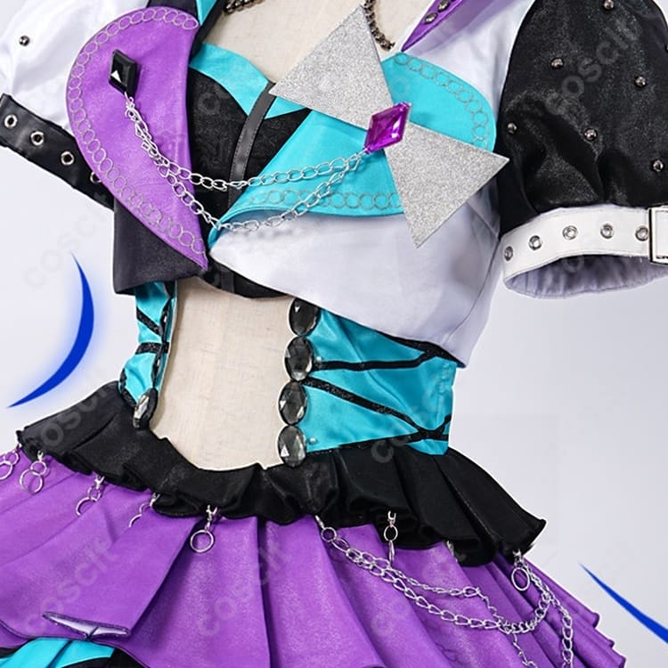 プリパラ 東堂シオン サイリウムコーデ コスプレ衣装｜装飾まで映える豪華セット - 5枚目の画像