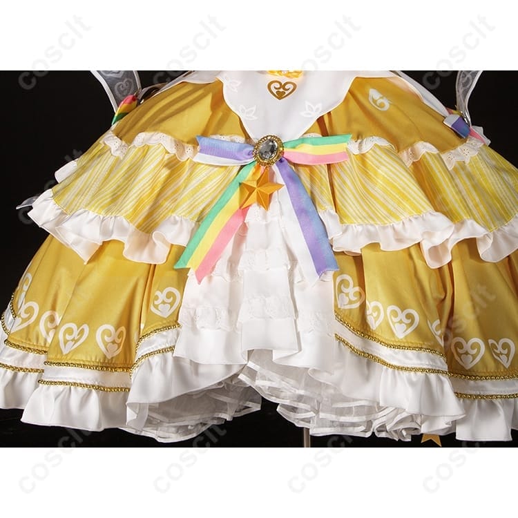プリパラ 真中らぁら 神ドレスコーデ コスプレ衣装｜華やかな再現度と美しいシルエット - 4枚目の画像