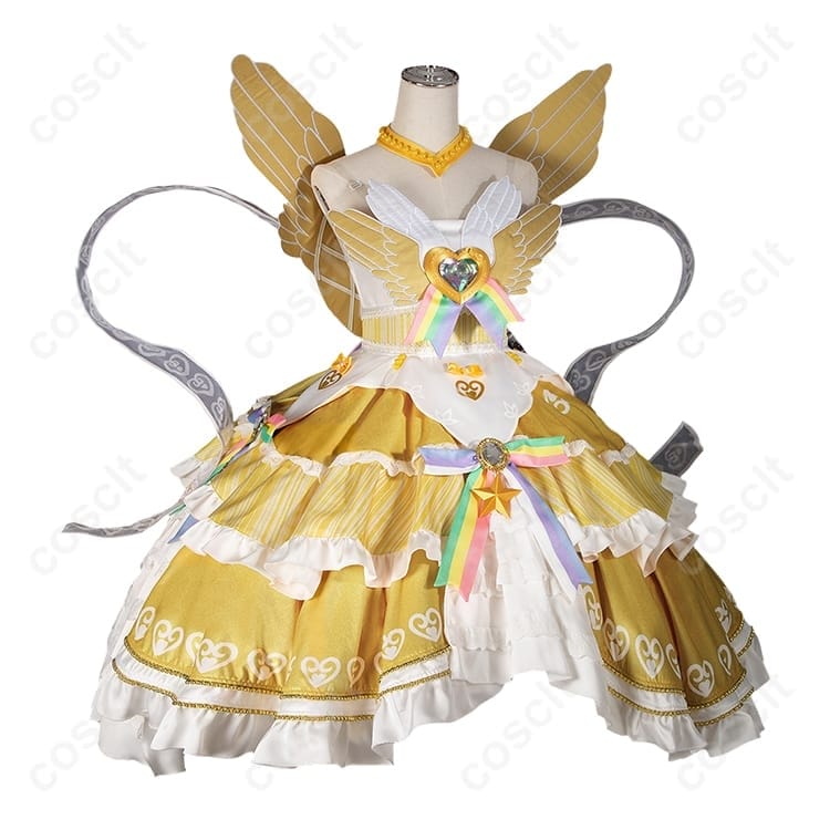 プリパラ 真中らぁら 神ドレスコーデ コスプレ衣装｜華やかな再現度と美しいシルエット - 2枚目の画像