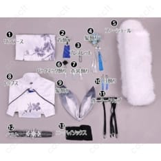 勝利の女神：NIKKE シラツル デフォルト衣装コスプレ衣装｜撮影映えする上品ドレス - 4枚目の画像（サムネイル）