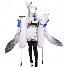 勝利の女神：NIKKE シラツル デフォルト衣装コスプレ衣装｜撮影映えする上品ドレス - 1枚目の画像（サムネイル）