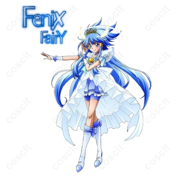 スマイルプリキュア！青木れいか プリンセスフォーム コスプレ衣装｜華やかで上品な一着