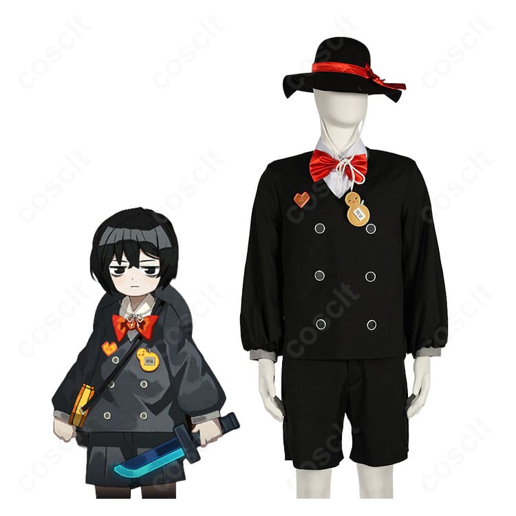 Limbus Companyのイサン、とある春の夜の夢3・囚園児コスプレ衣装のキャラクターイメージと全身コーディネート