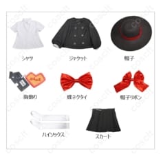 Limbus Company ファウスト囚園児コスプレ衣装｜帽子までそろう爽やか学園風セット - 5枚目の画像（サムネイル）