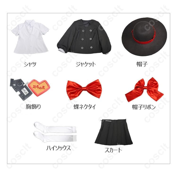 Limbus Company ファウスト囚園児コスプレ衣装｜帽子までそろう爽やか学園風セット - 5枚目の画像