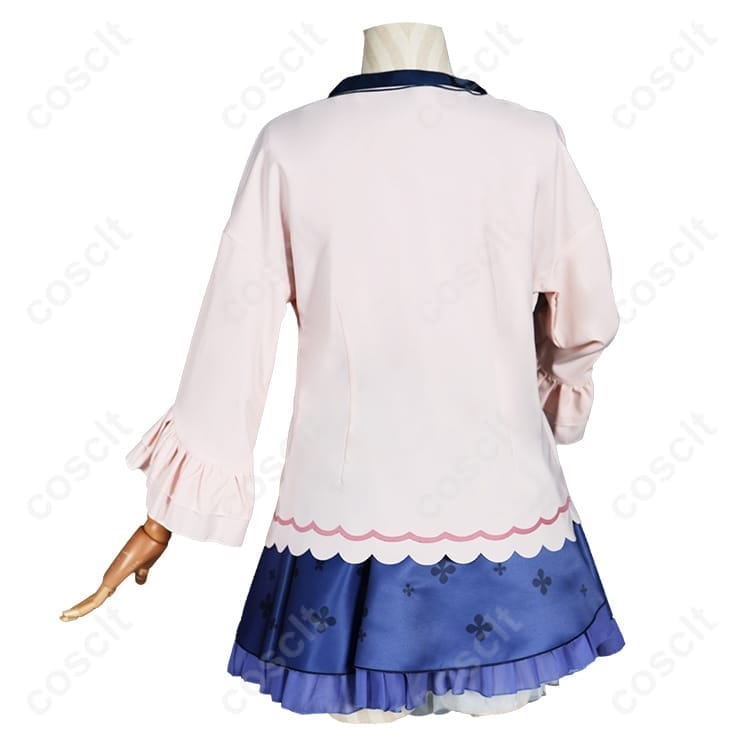 オトメ＊ドメイン 飛鳥湊 私服Ver. コスプレ衣装｜軽やかで写真映えする3点セット - 3枚目の画像