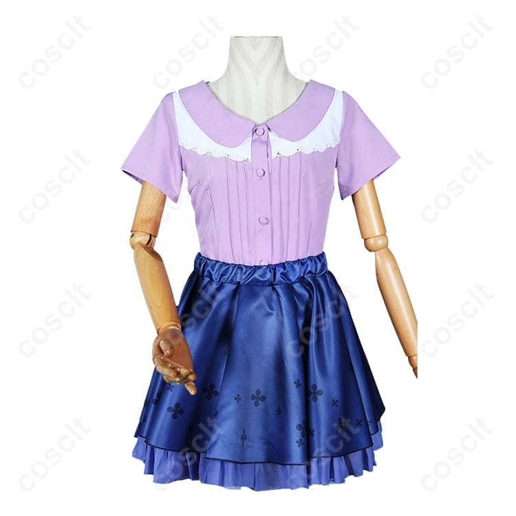 オトメ＊ドメイン 飛鳥湊 私服Ver. コスプレ衣装｜軽やかで写真映えする3点セット - 4枚目の画像