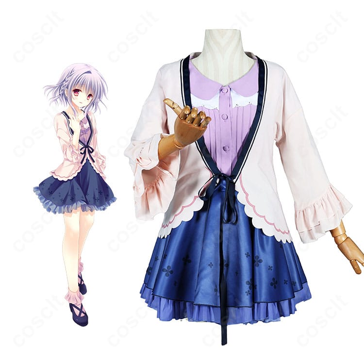 『オトメ*ドメイン』飛鳥湊 私服Ver.コスプレ衣装を着用したキャラクターイメージと全身コーディネート