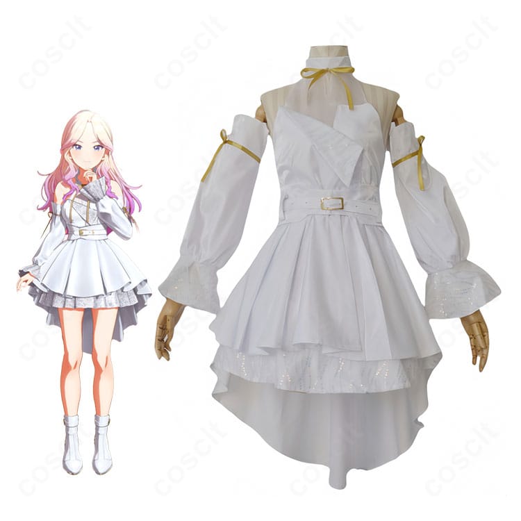 学園アイドルマスター 十王星南「小さな野望」コスプレ衣装のキャラクターイメージと全身コーディネート