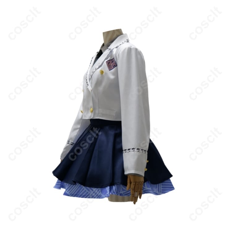 学園アイドルマスター 十王星南 初星学園制服コスプレ衣装｜撮影に映える上品な一着 - 3枚目の画像