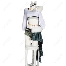 勝利の女神：NIKKE プリカ T.T. STARコスプレ衣装｜華やかな小物付きセット - 1枚目の画像（サムネイル）