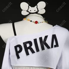 勝利の女神：NIKKE プリカ T.T. STARコスプレ衣装｜華やかな小物付きセット - 5枚目の画像（サムネイル）