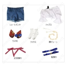ウマ娘 トーセンジョーダン 私服Ver.コスプレ衣装｜軽快で撮影に映える高再現セット - 5枚目の画像（サムネイル）