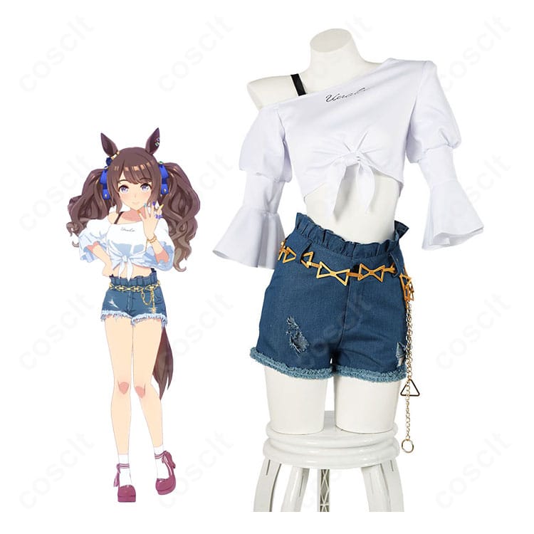 『ウマ娘 プリティーダービー』トーセンジョーダン 私服Ver.コスプレ衣装の人物イメージと全身コーディネート