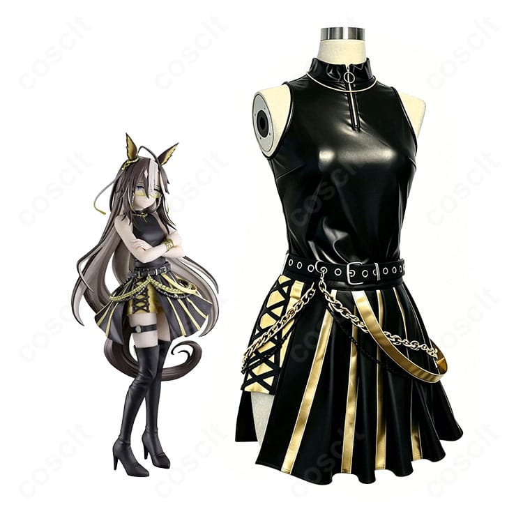 『ウマ娘 プリティーダービー』ドリームジャーニー GOLD WEEKコスプレ衣装の人物着用イメージと全身コーディネート