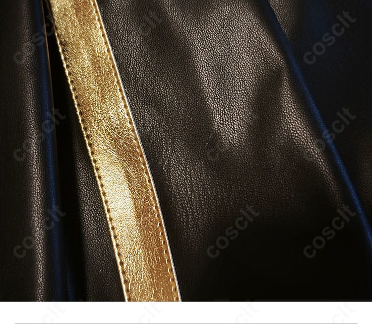 ドリームジャーニー GOLD WEEK衣装のキュロット裾にあしらわれたゴールドラインの細部