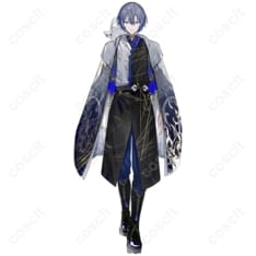 にじさんじ 小柳ロウ 通常衣装 コスプレ衣装｜高コントラストが撮影・イベントに映える一着 - 1枚目の画像（サムネイル）