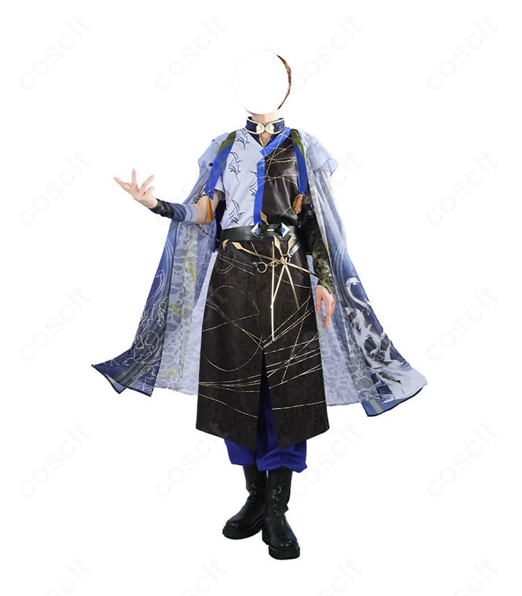 にじさんじ 小柳ロウ 通常衣装 コスプレ衣装|高コントラストが撮影・イベントに映える一着-2