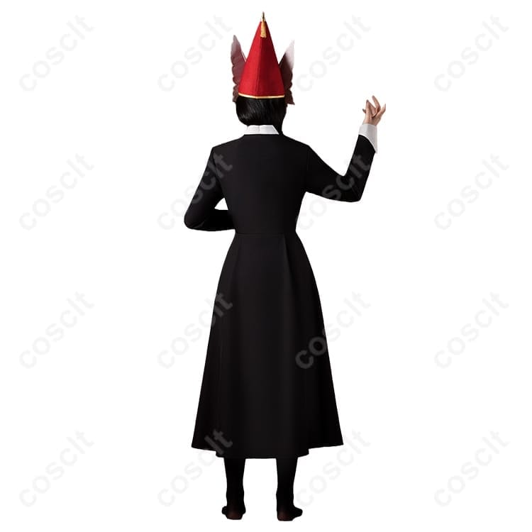 とんがり帽子のアトリエ イースヒース コスプレ衣装｜赤黒ケープで副団長の存在感を再現 - 6枚目の画像
