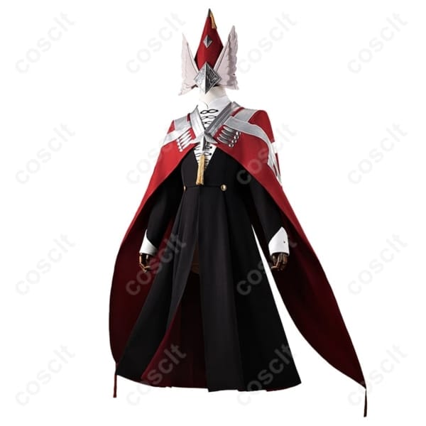 とんがり帽子のアトリエ イースヒース コスプレ衣装｜赤黒ケープで副団長の存在感を再現