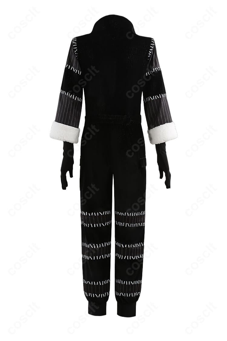 ルーク・ハント ナイトメアークーリエ コスプレ衣装の背面デザイン。ジャンプスーツの全体ラインを確認できる画像