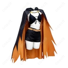Re:ゼロから始める異世界生活 シャウラ コスプレ衣装｜軽やかで撮影に映える黒橙スタイル - 2枚目の画像（サムネイル）