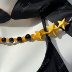 Re:ゼロから始める異世界生活 シャウラ コスプレ衣装｜軽やかで撮影に映える黒橙スタイル - 4枚目の画像（サムネイル）