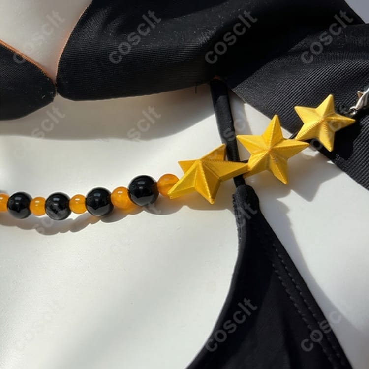 Re:ゼロから始める異世界生活 シャウラ コスプレ衣装｜軽やかで撮影に映える黒橙スタイル - 4枚目の画像