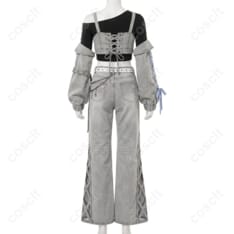 ホロライブ 星街すいせい miCometブランド第二弾コスプレ衣装｜軽やかで撮影映えする6点セット - 2枚目の画像（サムネイル）