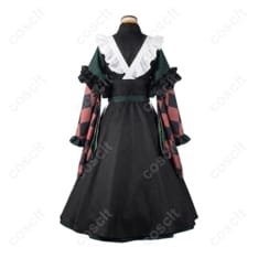 ホロライブ 儒烏風亭らでん メイド服コスプレ衣装｜撮影に映える上品な10点セット - 3枚目の画像（サムネイル）