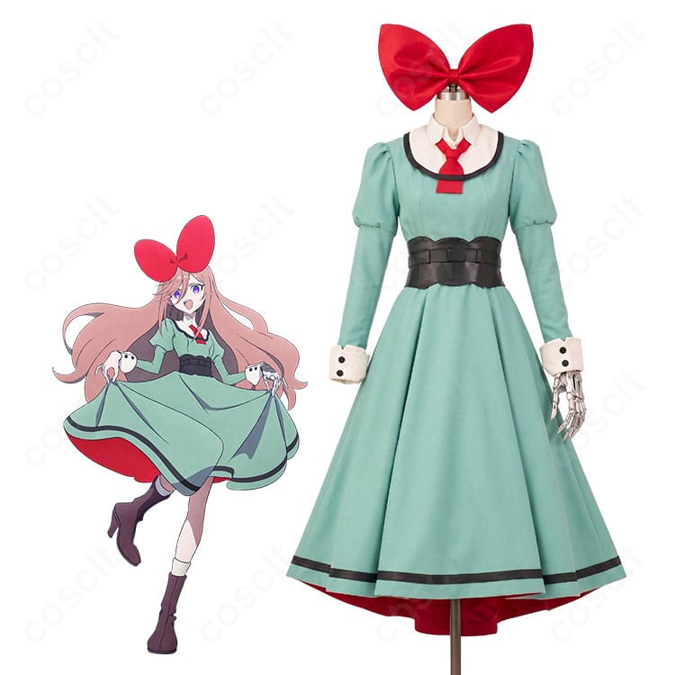 リボンヒーロー サファイア 変身前Ver.コスプレ衣装のキャラクターイメージと全体コーディネート