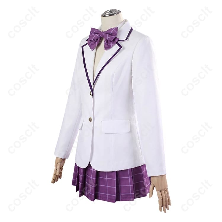 ハイキュー!! 私立白鳥沢学園高校 女子制服コスプレ衣装｜爽やかな3点セット - 2枚目の画像